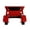 Red, variant on Light Weight Bass Drum Platform Lift Risers Instrument Musical Rack Holder for Ergonomics and Playing