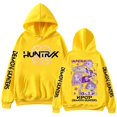thumbnail image 1 of Pop cazadora para niña Hooded Sweatshirt,Soft Streetwear Pullover,Cute Long Sleeve Hoodie for Fall Winter （Yellow）, 1 of 2