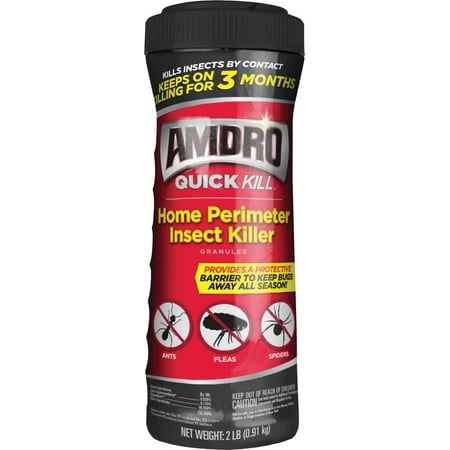 Amdro Quick Kill Home Perimeter Insect Killer Granules; 2 pounds