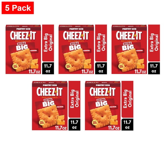 Cheez-It Extra Big Cheese Crackers 11.7 oz - 5 Pack