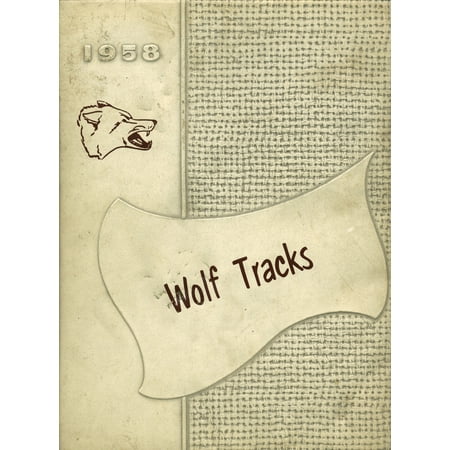 (Custom Reprint) Yearbook: 1958 Lincoln High School - Wolf Tracks Yearbook (Lincoln, AR)