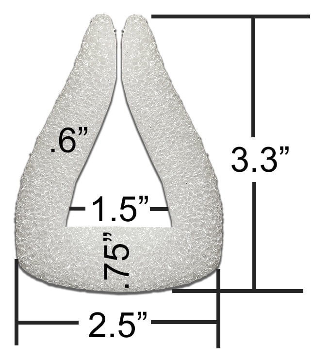 U-Channel Foam Edge Protectors