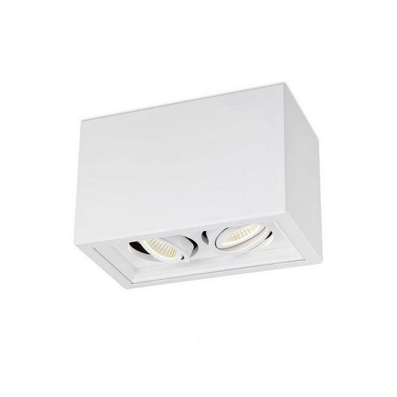 22W 2 Led Flush Mount 5.5 inches Wide By 6 inches High Bailey Street Home 79-Bel-4187057