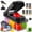 Black Basic Chopper, variant on Honhorrs Vegetable Chopper Mandoline Slicer with Container, Food Veggie Chopper, Cheese Grater, Onion Vegetable Cutter for Kitchen Gadgets & Gifts, Home Essentials (9-in-1, Black)