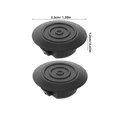 thumbnail image 2 of unbranded 10Ud Tapones Plásticos Negros Para Drenaje En Guardabarros Laterales Para Protección Contra Agua, 2 of 6