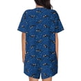 thumbnail image 3 of Lsque Whales Swim Women's Short-Sleeved Pajama Set - 2 Piece Soft and Lightweight Sleepwear Set-4X-Large, 3 of 9