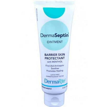 Derma-Rite DermaSeptin® Soothing Skin Protectant, 4Oz, Fragrance-free