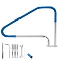 thumbnail image 2 of Yeshouse Barandilla para piscina enterrada, 125 cm x 86 cm, barandilla resistente para escaleras de piscina con cubierta antideslizante, 2 of 8