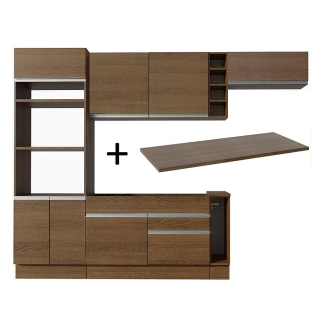 Cocina Integral Completa Modular Madesa Glamy 290cm MM