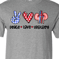 thumbnail image 4 of Inktastic Peace, Love, Urology, Healthcare Craft T-Shirt, 4 of 5