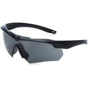 ESS Crossbow Suppressor 2X Eyeshields Safety Glasses, Black w/ Clear & Smoke Len