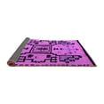 thumbnail image 2 of Ahgly Company Indoor Rectangle Abstract Purple Modern Area Rugs, 4' x 6', 2 of 4