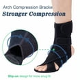 thumbnail image 5 of JOMECA Drop Foot Brace with Arch Suppor, Adjustable AFO Foot Drop Brace for Walking, Relieve the Instability of Lower Limbs by Cerebral Palsy, MS, TBI, Stroke (Left,Large), 5 of 7