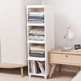 thumbnail image 3 of Veryke 4 Tire Storage Bath Cabinet with 2 Drawers Organizer Unit for Bathroom Bedroom, 3 of 4