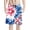 Australian Flag Tie Dye, variant on Men's Beach Shorts Swim Trunks With Puerto Rico Flag Palm Print - Quick Dry for Summer Vacation and Water Activities