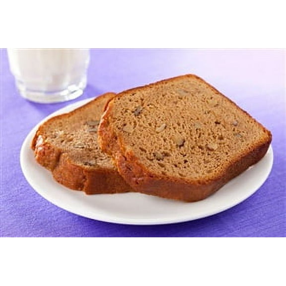 CSM Bakery Banana Nut Sliced Loaf Cake, 16 Ounce -- 12 per case.