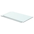 thumbnail image 1 of vidaXL Shelves 2 pcs Panel Glass Clear 60x30 cm, 1 of 2