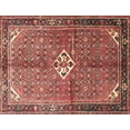 thumbnail image 1 of Ahgly Company Indoor Rectangle Traditional Orange Salmon Pink Persian Area Rugs, 7' x 10', 1 of 6