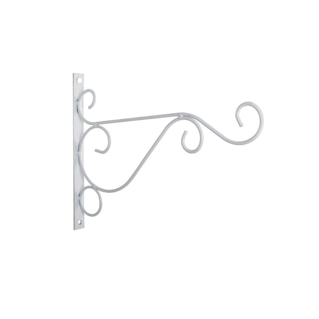El mejor soporte metálico para colgar en la pared de plantas: gancho para macetas de interior/exterior con percha decorativa ajustable