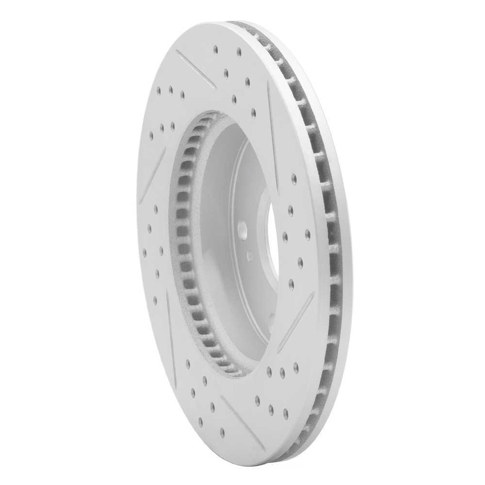 Dynamic Friction Company 830-59036L DFC Geoperformance Rotor - Drilled and Slotted