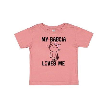 

Inktastic My Bapcia Loves Me Girls Gift Gift Baby Girl T-Shirt