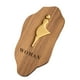 thumbnail image 4 of Letrero de baño Macarena Madera 25cmx12cm, 4 of 8