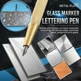 thumbnail image 3 of Glass Marking Pen Scriber Pen Engraving Tool Metal Concrete Marking Glass, 3 of 7