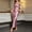 Pink, variant on Womens Spaghetti Strap Crisscross Tie Back Satin Nightgown Sexy Slim Fitted Satin Lingerie Casual Midi House Dress