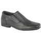 thumbnail image 1 of Roamers - Zapatos de uniforme escolar con elásticos para chico hombre (Negro), 1 of 2