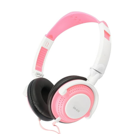 Laptop Earphones With Microphone 3.5mm Wired Gaming Headset Over-Ear Sports Headphones Music Earphones with Microphone In-line Control for Smartphones Tablet Laptop Desktop PC ()