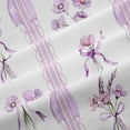thumbnail image 5 of Erosebridal Rustic Plant Flower Black Out Curtains For Girls,Purple Floral Blossom Kids Curtains Pack of 2 (42x63 Each), 5 of 7