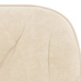 thumbnail image 5 of vidaXL Dining Chairs 2 pcs Cream Velvet, 5 of 5