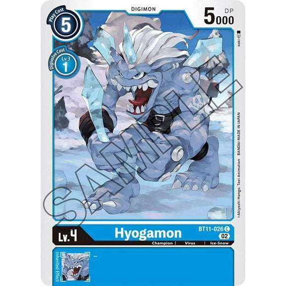 Digimon Dimensional Phase Common Hyogamon BT11-026