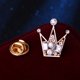 thumbnail image 2 of Broche de Corona para hombres, complementos para trajes, 2 of 5