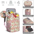 thumbnail image 5 of Rustic Farmhouse Floral Print Backpack Cooler, Leakproof Waterproof Insulated Lunch Bag, Country Garden Bloom Pattern for Picnic, Hiking, 5 of 6