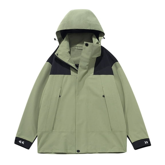 BangWanChi Men's And Women's Mountaineering Coat Womens Winter Warm Outdoor Leisure Charge Coat Windproof And Rainproof Suit Group Purchase Work Suit