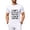 White-61, variant on Mens Dad Jokes Loading T Shirt Funny Fathers Day Papa Novelty Graphic Tee