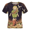 thumbnail image 4 of The Legend of Zelda Kid's T-Shirt Short Sleeve T-Shirt Tops Summer Tee Shirt for Boys Girls 110CM, 4 of 8