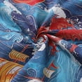 thumbnail image 6 of YIUME Viking Hawaiian Shirt For Men Dragon-Hunting Button-down Short Sleeve Cotton Beach Shirt, 6 of 8