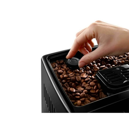 De'Longhi - DINAMICA Espresso Machine with 15 bars of pressure and Milk Frother - Black/Stainless