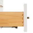 thumbnail image 6 of Ariel Taylor 55 In. Rectangle Sink Vanity With Carrara White Marble Countertop In White, 6 of 10