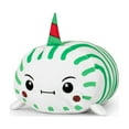 thumbnail image 2 of Moosh-Moosh Holiday Christmas 12 Inch Stuffed Animal Plush Toy Spearmintie the Narwhal Mint, 2 of 5