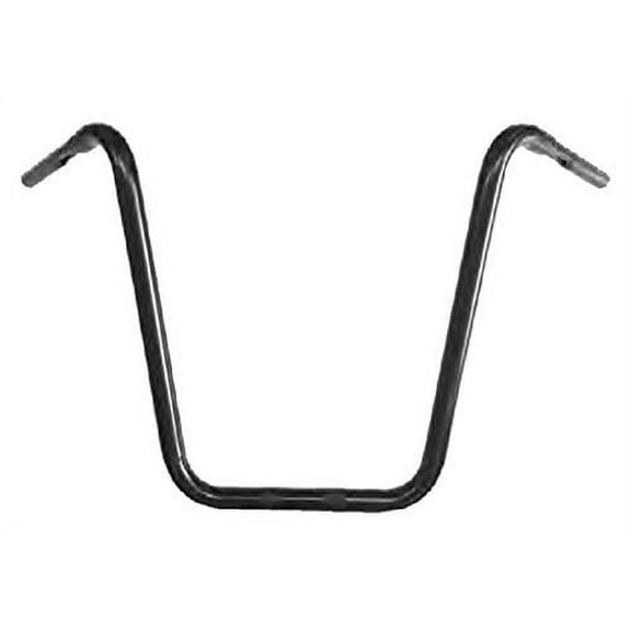 HardDrive 096484 1 1/4in. Ape Hanger Handlebar - 16in. - Black