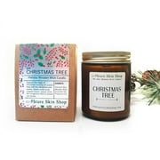 Christmas Tree Wood Wick Soy Candle