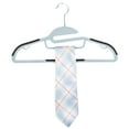 thumbnail image 5 of Simplify 8 Pack Razor Thin Plastic Non-Slip Suit and Shirt Hanger with Tie Bar, Grey, 5 of 10
