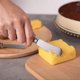 thumbnail image 3 of KAIYANG piezas de mini cuchillos para mantequilla, esparcidores de queso de pie, cuchillo para esparcir mantequilla con mango de madera, 3 of 5