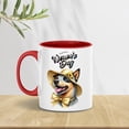thumbnail image 3 of Happy Women's Day Australian Cattle Dog Sunflower Vintage Proud Mom 11oz Accent Two-tone Mug Heeler Lover Gifts Coffee Tea Cup - 02030, 3 of 5