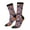 3 Black, variant on Vintage Halloween Black Cat Print Adult Socks for Men & Women,Calf Socks, Ankle Socks,Boots Socks,Breathable Casual Sock,Unisex Crew Socks