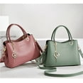 thumbnail image 4 of Women's Fashion Handbag Soft Leather Purse Leather Crossbody Tote Bags Large Capacity Zipper Clouser Top Handle Bags, 4 of 6