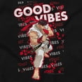 thumbnail image 2 of Street Fighter Game Good Vibes Ryu Men's Graphic T Shirt Tees Brisco Brands S, 2 of 6